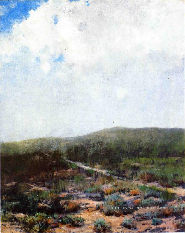 Dunes à Shinnecock impressionnisme paysage William Merritt Chase Peintures à l'huile